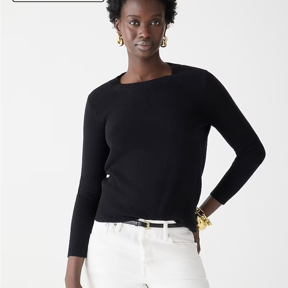 J. crew cashmere crewneck sweater